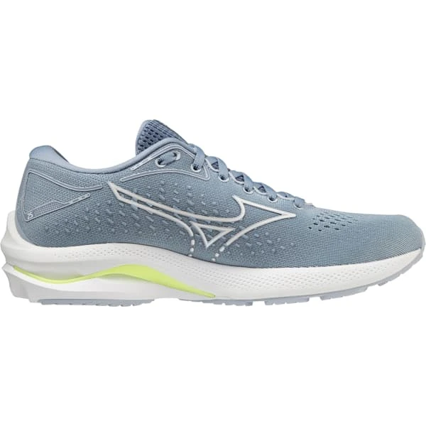 MIZUNO WAVE RIDER 25 W HEATHER/WHITE/NEO LIME 22 5 MIZUNO WAVE RIDER 25 W HEATHER/WHITE/NEO LIME 22 – Image 3