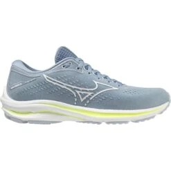 MIZUNO WAVE RIDER 25 W HEATHER/WHITE/NEO LIME 22