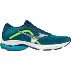 MIZUNO WAVE ULTIMA 13 MOROCCAN BLUE/SILVER/GREEN GECKO 22