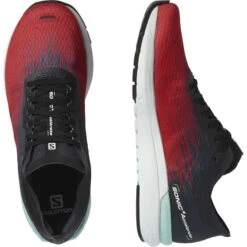 SALOMON SONIC 4 ACCELERATE GOJI BERRY/WHITE/BLACK 21 -Passionné De Plein Air 9 101109 sonic 4 accelerate goji berry white black l41302900 05