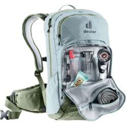 DEUTER ATTACK 14 SL SAGE-KHAKI 22 -Passionné De Plein Air 9 106625 attack 14 sl sage khaki 3210021 2273 05