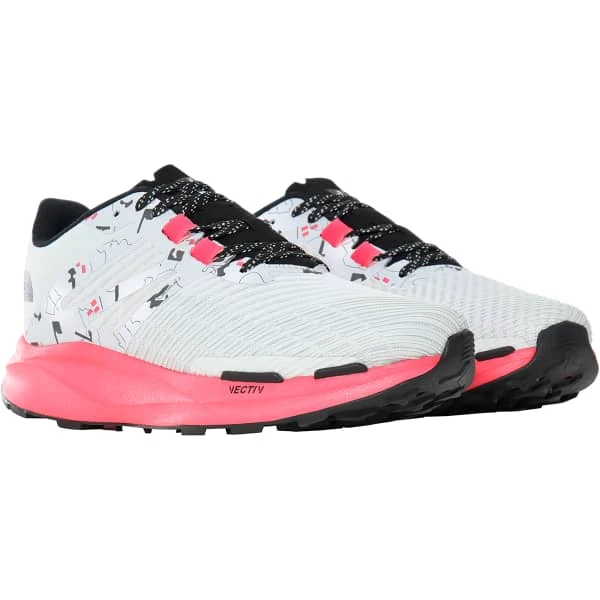 THE NORTH FACE VECTIV EMINUS TNF WHITE TRAIL MARKER PRINT/BRILLIANT CORAL 22 4 THE NORTH FACE VECTIV EMINUS TNF WHITE TRAIL MARKER PRINT/BRILLIANT CORAL 22 – Image 2