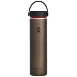 HYDROFLASK 24 OZ WIDE MOUTH TRAIL LIGHTWEIGHT FLEX CAP OBSIDIAN 22