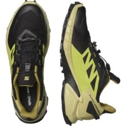 SALOMON SUPERCROSS 4 GORE-TEX BLACK/LEEK GREEN/ACID LIME 22 -Passionné De Plein Air 9 109741 l41731700 06