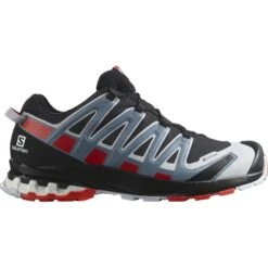 SALOMON XA PRO 3D V8 GORE-TEX BLACK/FIERY RED/FADED DENIM 23