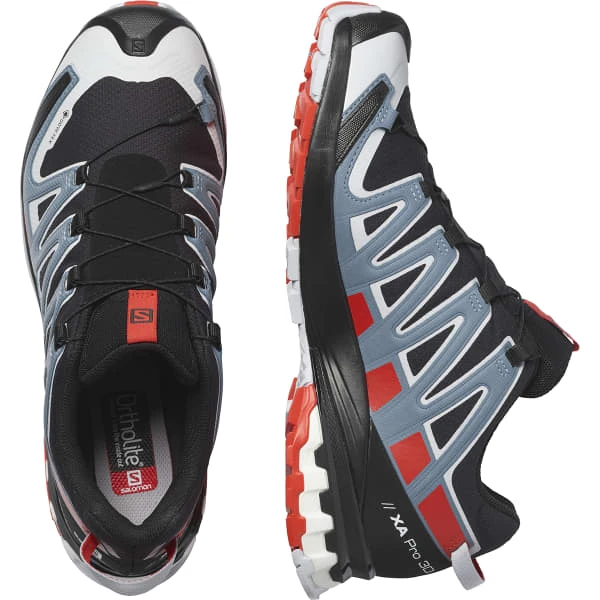 SALOMON XA PRO 3D V8 GORE-TEX BLACK/FIERY RED/FADED DENIM 23 8 SALOMON XA PRO 3D V8 GORE-TEX BLACK/FIERY RED/FADED DENIM 23 – Image 6