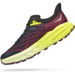 HOKA ONE ONE SPEEDGOAT 5 W BLUE GRAPHITE/EVENIG PRIMROSE 22 12 HOKA ONE ONE SPEEDGOAT 5 W BLUE GRAPHITE/EVENIG PRIMROSE 22 -Passionné De Plein Air 9 110321 speedgoat 5 w blue graphite evenig primrose 1123158 bgepm 05