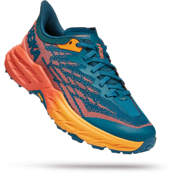 HOKA ONE ONE SPEEDGOAT 5 WIDE W BLUE CORAL/CAMELLIA 22 6 HOKA ONE ONE SPEEDGOAT 5 WIDE W BLUE CORAL/CAMELLIA 22 – Image 4
