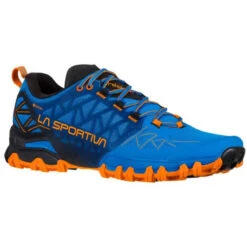 LA SPORTIVA BUSHIDO II GORE-TEX ELECTRIC BLUE/TIGER 22 9 LA SPORTIVA BUSHIDO II GORE-TEX ELECTRIC BLUE/TIGER 22 -Passionné De Plein Air 9 118289 bushido ii gtx electric blue tiger 46y634206 02