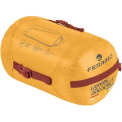 FERRINO SLEEPINGBAG LIGHTEC 1200 DUVET RDS YELLOW 23 -Passionné De Plein Air 9 121019 f86703ngg 03