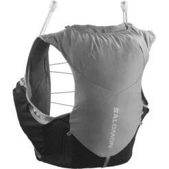 SALOMON ADV SKIN 5W WITH FLASKS QUIET SHADE/BLACK 23