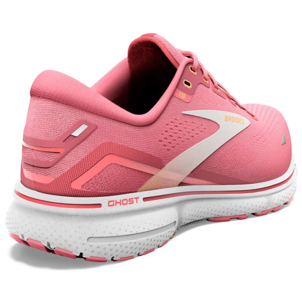 BROOKS GHOST 15 W SLATE ROSE/FIERY CORAL/WHITE 23 6 BROOKS GHOST 15 W SLATE ROSE/FIERY CORAL/WHITE 23 – Image 4