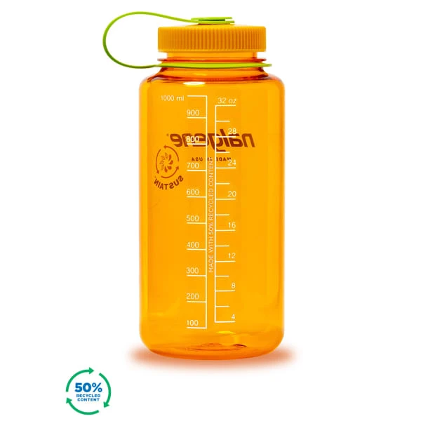 NALGENE BOUTEILLE GRDE OUVERTURE SUSTAIN 1L CLEMENTINE SUS 23 4 NALGENE BOUTEILLE GRDE OUVERTURE SUSTAIN 1L CLEMENTINE SUS 23 – Image 2