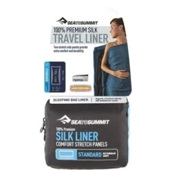 SEA TO SUMMIT DRAP DE SAC SOIE STRETCH TRAVELLER PILLOW INSERT GREEN 23