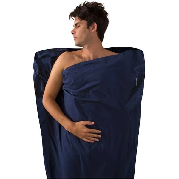 SEA TO SUMMIT DRAP DE SAC COTON MUMMY TAPERED NAVY BLUE 23 4 SEA TO SUMMIT DRAP DE SAC COTON MUMMY TAPERED NAVY BLUE 23 – Image 2