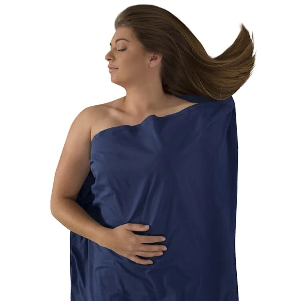 SEA TO SUMMIT DRAP DE SAC POLYCOTON STRETCH RECTANGULAR STANDARD NAVY BLUE 23 5 SEA TO SUMMIT DRAP DE SAC POLYCOTON STRETCH RECTANGULAR STANDARD NAVY BLUE 23 – Image 3