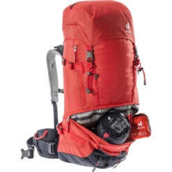DEUTER GUIDE 42+ SL ROUGE CHILI/NAVY 22 -Passionné De Plein Air 9 83266 guide 42 sl rouge chili navy 3361221 5328 05