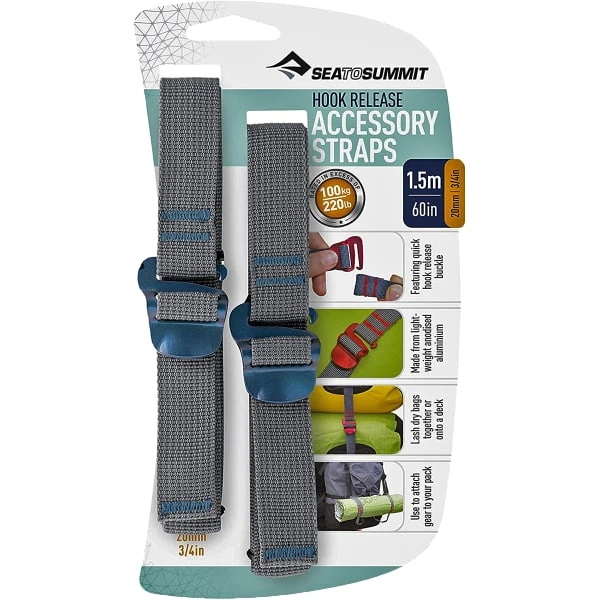 SEA TO SUMMIT HOOK RELEASE 1.5M/22MM 23 3 SEA TO SUMMIT HOOK RELEASE 1.5M/22MM 23