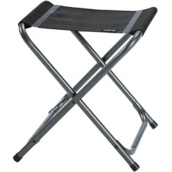 TRIGANO TABOURET PLIANT ALU NOIR 22