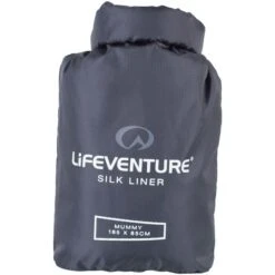LIFEVENTURE SILK SLEEPING BAG LINER MUMMY GREY 23 -Passionné De Plein Air 9 90024 lv65615 04