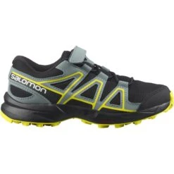 SALOMON SPEEDCROSS BUNGEE K BLACK/BLACK/EVENING PRIMROSE 22