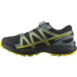 SALOMON SPEEDCROSS BUNGEE K BLACK/BLACK/EVENING PRIMROSE 22 -Passionné De Plein Air 9 90609 speedcross bungee kids black black evening primrose l41449400 03