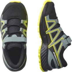 SALOMON SPEEDCROSS BUNGEE K BLACK/BLACK/EVENING PRIMROSE 22 -Passionné De Plein Air 9 90609 speedcross bungee kids black black evening primrose l41449400 05