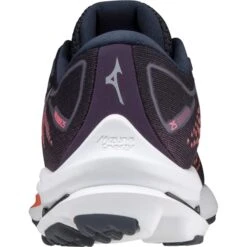 MIZUNO WAVE RIDER 25 W MONTANA GRAPE / APPLE GRAY / LIVING CORAL 21 -Passionné De Plein Air 9 91395 j1gd2103 58 05