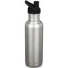 KLEAN KANTEEN 27OZ CLASSIC (W/SPORT CAP) BRUSHED STAINLESS 23 -Passionné De Plein Air 9 96886 27oz classic w sport cap brushed stainless 1008438 01